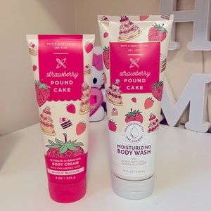 Strawberry Poundcake Set